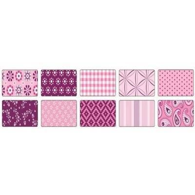 Papíry na origami 15x15cm 50ks Basic Rosa SMT Creatoys