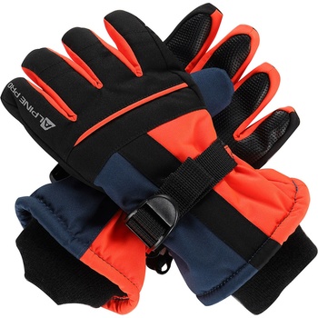 ALPINE PRO Детски ръкавици с мембрана ptx ALPINE PRO LORDO 2 неоново червени ALPINE PRO | Cherven Oranzhev | Момчешки | XS