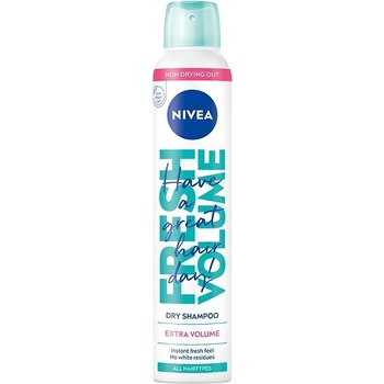 Nivea Fresh Volume Suchý šampón 200 ml