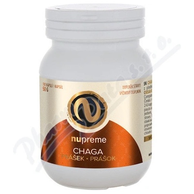 NUPREME Chaga BIOMASA 100 kapsúl