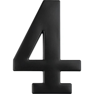Číslica "4", výška 10cm, čierna