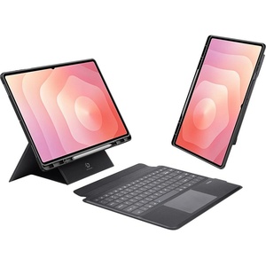 Samsung Клавиатура с калъф DUX DUCIS DK Series за Samsung Galaxy Tab S11 Ultra - Bluetooth 5.0, тъчпад и кожен калъф