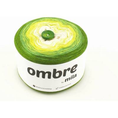 MILA Příze OMBRE Classic 1200m/3nitky M059 - Rosnička