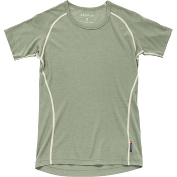 Devold Дамско мериносово термобельо Devold Women's Lauparen Merino 190 Base Tee Merino base layer - Fog - размер XS (115-2427-0111)