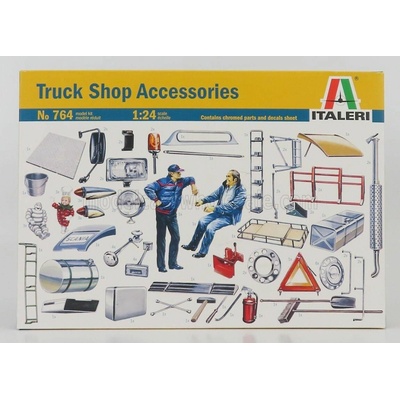ITALERI ACCESSORIES TRUCK SHOP ACCESSORIES 1:24