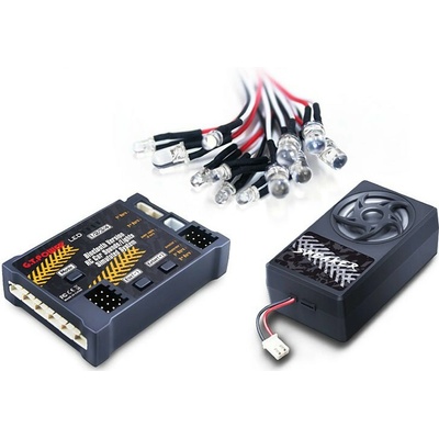 Amewi Zvukový a svetelný modul Bluetooth Sound & Lightsystem App