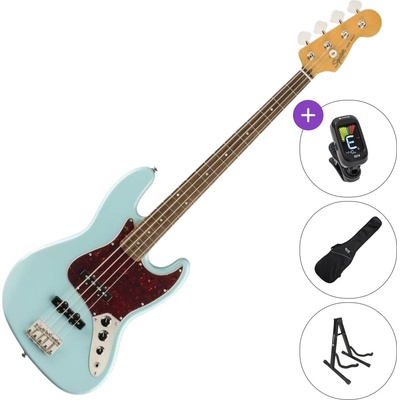 Squier Classic Vibe '60s Jazz Bass IL SET Daphne Blue Електрическа бас китара