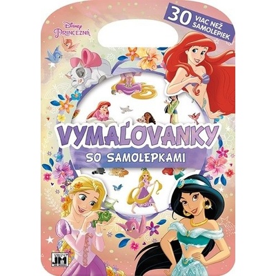 Vymaľovanky so samolepkami: Disnej Princezná Jiri Models SK