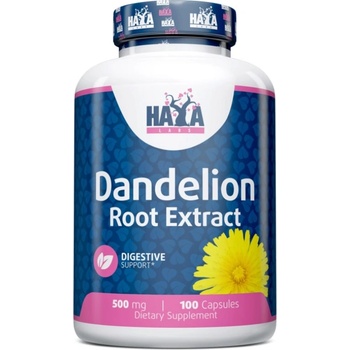 Haya Labs Dandelion Root Extract, 500 mg, 100 капсули, Haya Labs