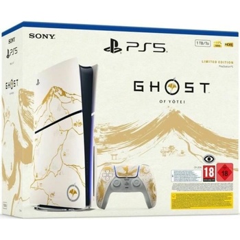 Sony PlayStation 5 (PS5) Slim Ghost of Yōtei Gold Limited Edition