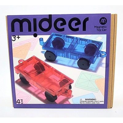 Mideer Podvozky k magnetickým stavebnicím 4 ks