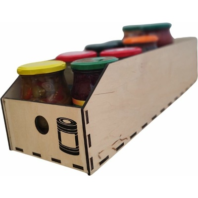 usporadejto.cz Úložný box drevený 15 x 50 x 12 cm