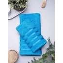 MKLozkoviny Bambusový uterák Noemi 50 x 100 cm tyrkysový