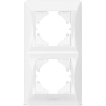 Videx ДВОЙНА ВЕРТИКАЛНА РАМКА vf-bnfr2v-w binera videx - БЯЛ