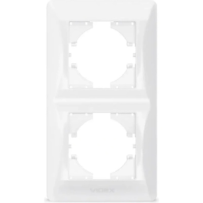 Videx ДВОЙНА ВЕРТИКАЛНА РАМКА vf-bnfr2v-w binera videx - БЯЛ