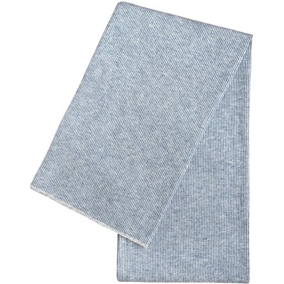 SCANquilt pléd Scandia kostička modrobílá střední 150x200
