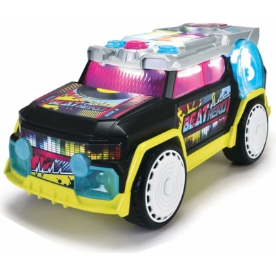 Dickie Toys Big Playing Car Dj Interactive Car Streets' N Beatz Beat Hero Sound Light