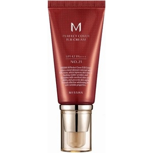 Missha ББ крем с SPF42/PA+++ №21 Light Beige 50мл Missha M Perfect Cover BB Cream SPF42/PA+++ №21 Light Beige 50мл