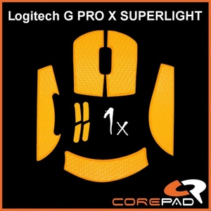 Corepad Soft Grips #703 Orange за Logitech G PRO X2 SUPERSTRIKE / X3 SUPERSTRIKE / G PRO X SUPERLIGHT 1/2 / G PRO X SUPERLIGHT 2 SE Грип ленти (CG70300)