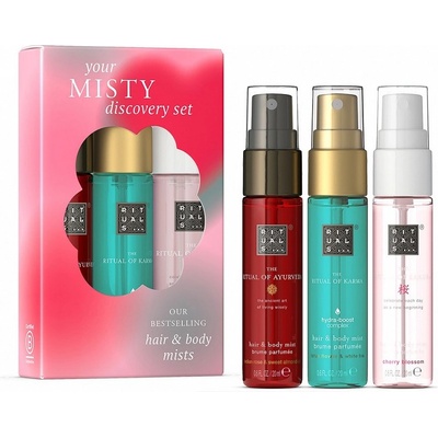 RITUALS КОМПЛЕКТ RITUALS Hair & Body Mist Discovery Trio Спрей за тяло дамски 60ml