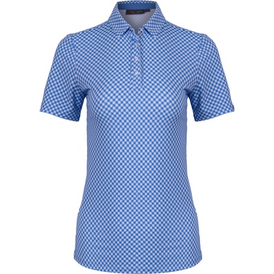 Kjus Women Enya Printed Polo S/S S Damske Yonder White