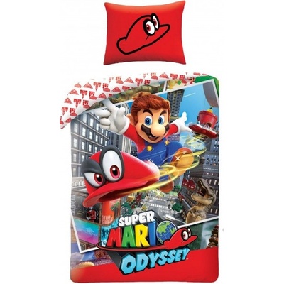 Halantex obojstranné obliečky SUPER MARIO 140x200 70x90