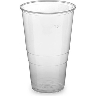 Wimex 73216 Plastový kelímek průhledný 0,5 l PP Ø 95 mm
