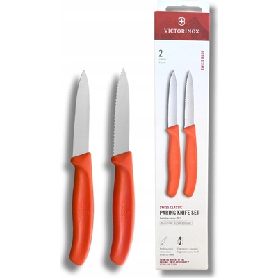Victorinox sada dvou nožů 6.7699.2C1 oranžová