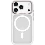 Benks Хибриден удароустойчив кейс с MagSafe за iPhone 17 Pro - Benks Magnetic Mist Metal Frame Case (бял) (0069)