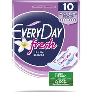 EveryDay fresh maxi night уртратънки дамски превръзки 10бр (839201-н)