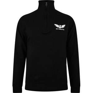 Castore Mens Quarter Zip Fleece - Black