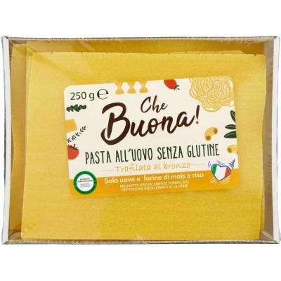 Che Buona! vaječné lasagne bezlepkové 250 g