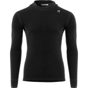 Aclima Мъжки вълнен пуловер Aclima Warmwool Hoodsweater V2 Hoodie - Jet Black (005-4708-0213)