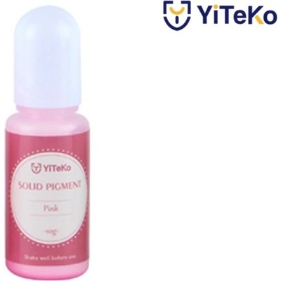 YiTeKo Tekutý pigment Solid 01 růžová 10 ml – Zbozi.Blesk.cz