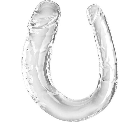 Pipedream King Cock Double Trouble Medium Clear