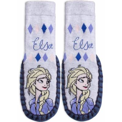 ponožky s protišmykom Disney Frozen Elsa šedé