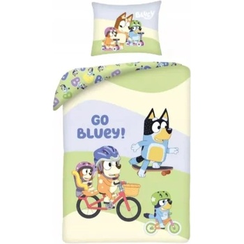 Halantex Bluey: Спално бельо комплект - 140 x 200 см, 70 x 90 см (BY-9740BL)