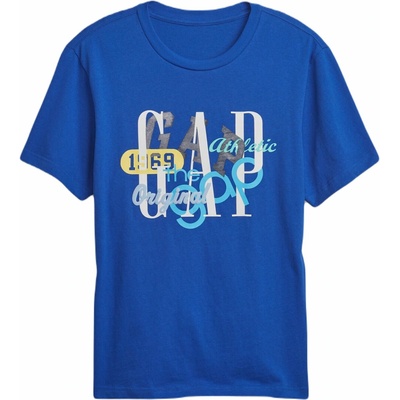Gap Graffiti Logo modré mix