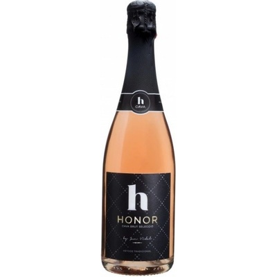 Cava HONOR Brut Rosé 11,5% 0,75 l (holá láhev)