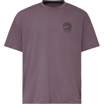 Vaude Мъжка фланелка с къс ръкав за колоездене Vaude Cyclist Casual Shirt Cycling jersey - Purple Ash - размер XL (056-3953-0414)