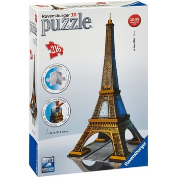 Ravensburger 3D puzzle Eiffelova veža 216 ks