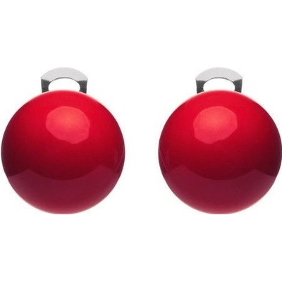 #ballsmania náušnice O154 19-1557 Rosso peperoni