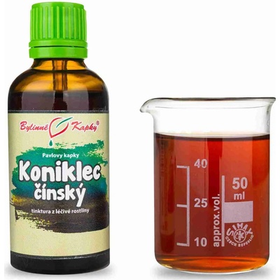 Bylinné kapky Pavlovy Koniklec čínský TCM tinktura 50 ml