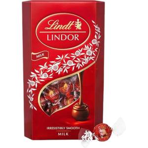 Lindt Шоколадови бонбони ЛИНД ЧЕРВЕНИ 200ГР