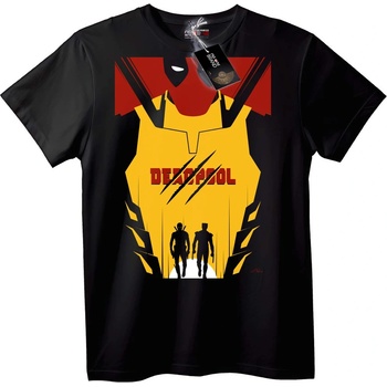 NOONEBRAND Тениска Deadpool Филм - 2XL, Black
