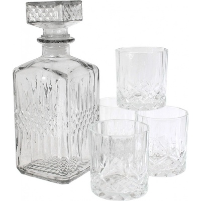 CMP KV7190 Karafa na whiskey 900 ml + 4 sklenice 200 ml