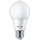 Philips 8718699782757 LED žárovka 1x8W E27 806lm 4000K studená bílá, se senzorem, matná bílá, EyeComfort