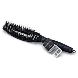 Olivia Garden Fingerbrush Combo Small четка за коса с влакна от найлон и глиган