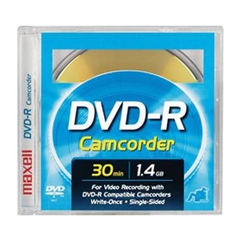 Image 1 of Maxell DVD-R MAXELL диск Camcorder 60min. /2.8GB - за видеокамери
