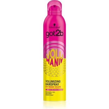 got2b Volumania лак за коса със силна фиксация за дълготраен обем 300ml